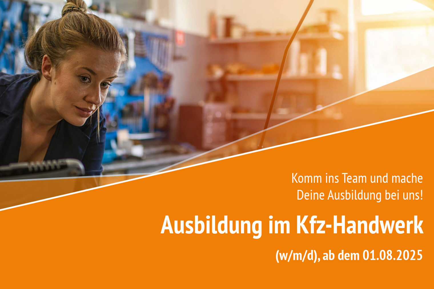 Ausbildungsplatz im KFZ-Handwerk